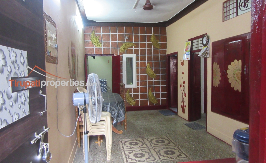 20 Anks West Facing Old G + 1 Floors #OldHouseforSale at Only Land Cost in Korlagunta, #Tirupati